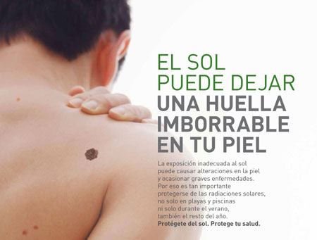 cancer piel memoria huella carcinoma cutaneo melanoma